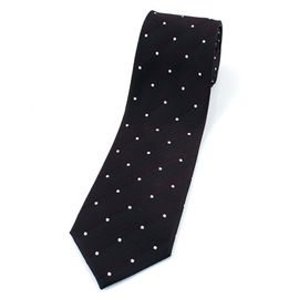 [MAESIO] KSK2670 100% Silk Herringbone Dot Necktie 8cm _ Men's Ties Formal Business, Ties for Men, Prom Wedding Party, All Made in Korea